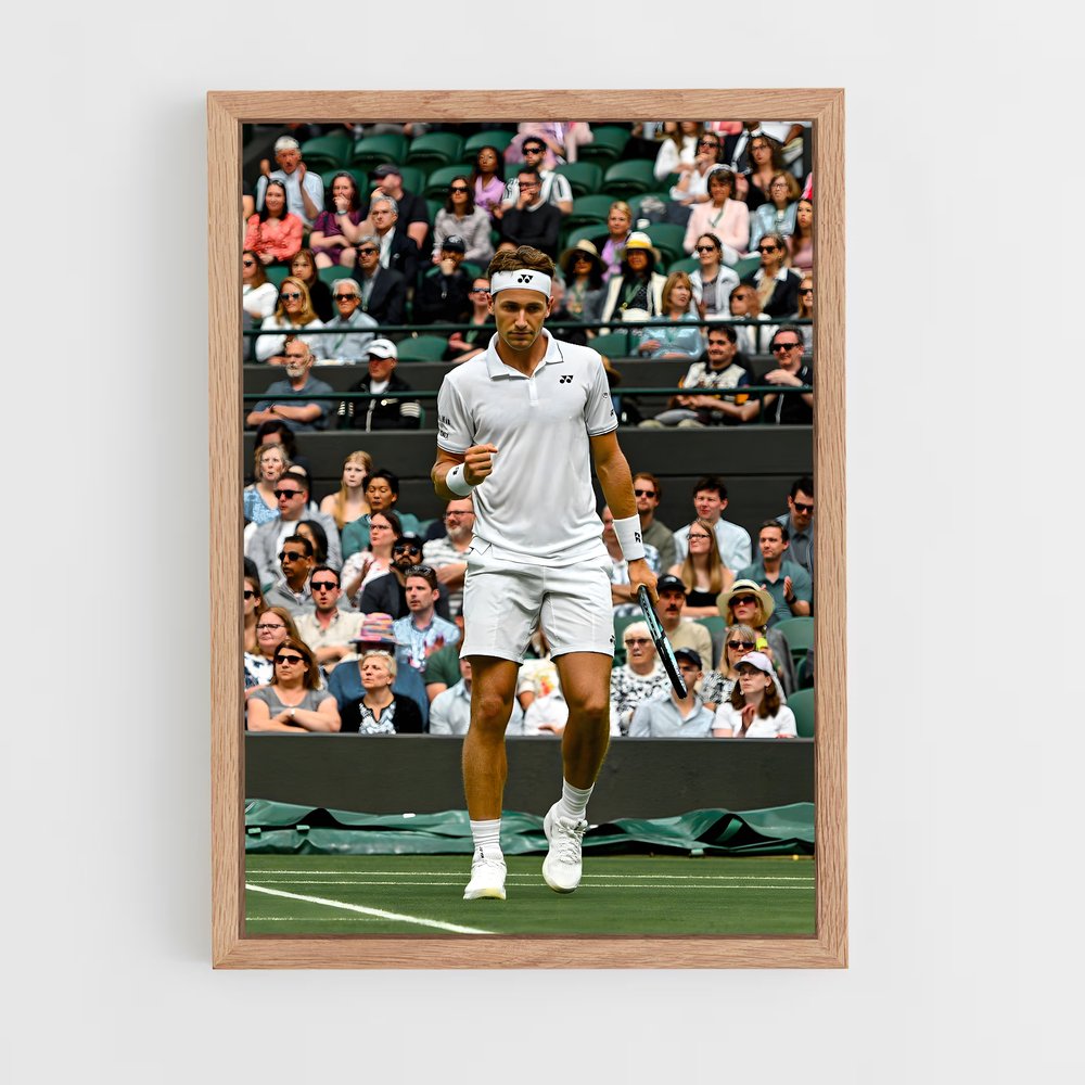 Poster Casper ruud fluide – affiche Tennis (vue 4)